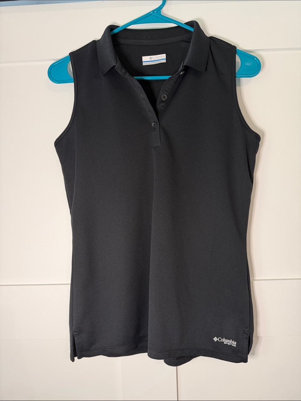 Columbia Women’s Black Sleeveless Polo Tank